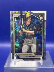 2024 Bowman Chrome 1st #BCP-50 Luke Adams Lava Refractor /399