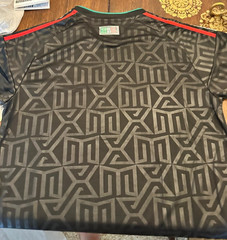 Mexico Soccer Jersey 2026 World Cup Green Black Adult Unisex Fan Apparel Shirt
