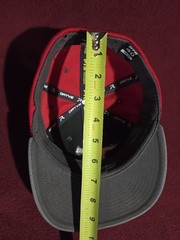 Calgary Stampeders Fitted Football Cap XS/S Red Gray Richardson PTS40 Dryve