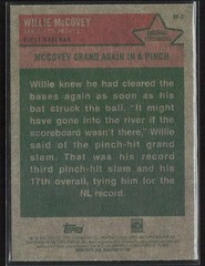 2024 Topps Heritage #BF-3 Willie McCovey Baseball Flashbacks