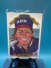 1983 Donruss – Diamond Kings Britt Burns #23 A54
