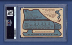 1979-80 O-Pee-Chee #36 TIM YOUNG PSA 8 NM-MT Minn. North Stars POP (38) *SHARP