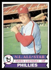1979 Topps Greg Luzinski #540 Philadelphia Phillies Baseball Card