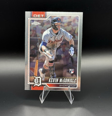 2026 Topps Chrome Kevin McGonigle Detroit Tigers RC Base DET-45