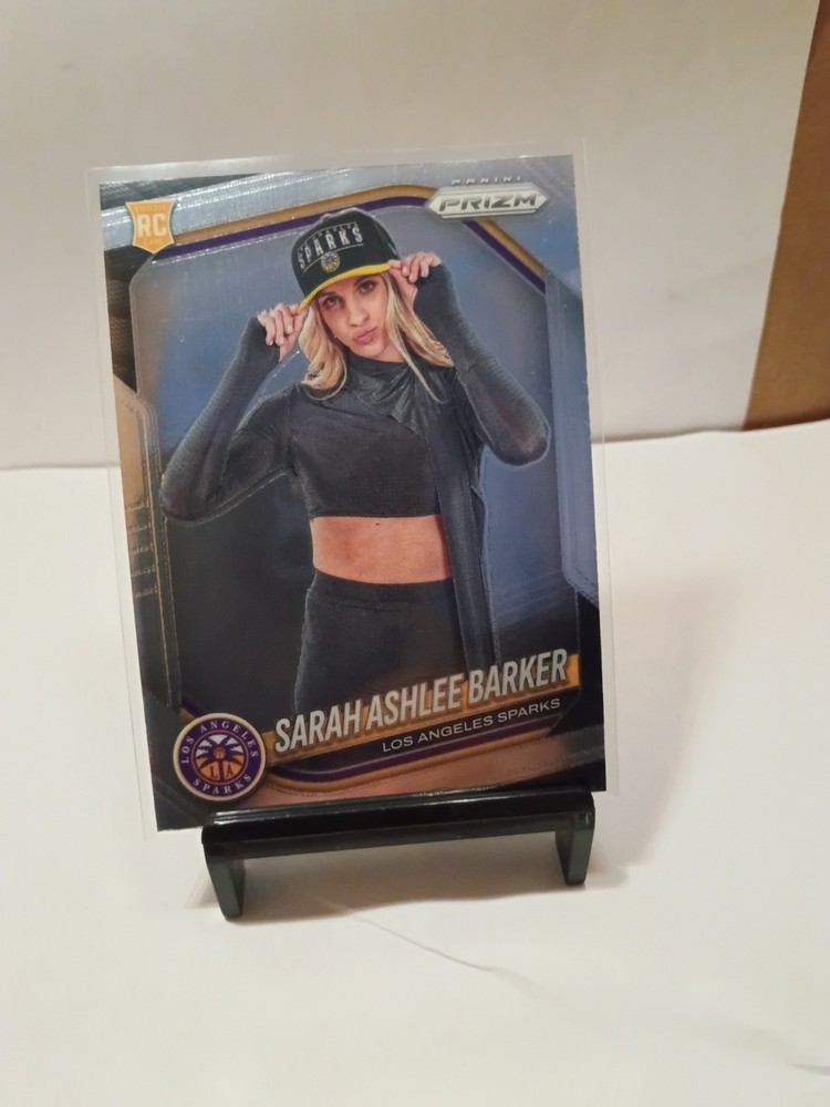 2025 Panini Prizm WNBA – RC Variation Sarah Ashlee Barker #142 Silver Prizm (RC)