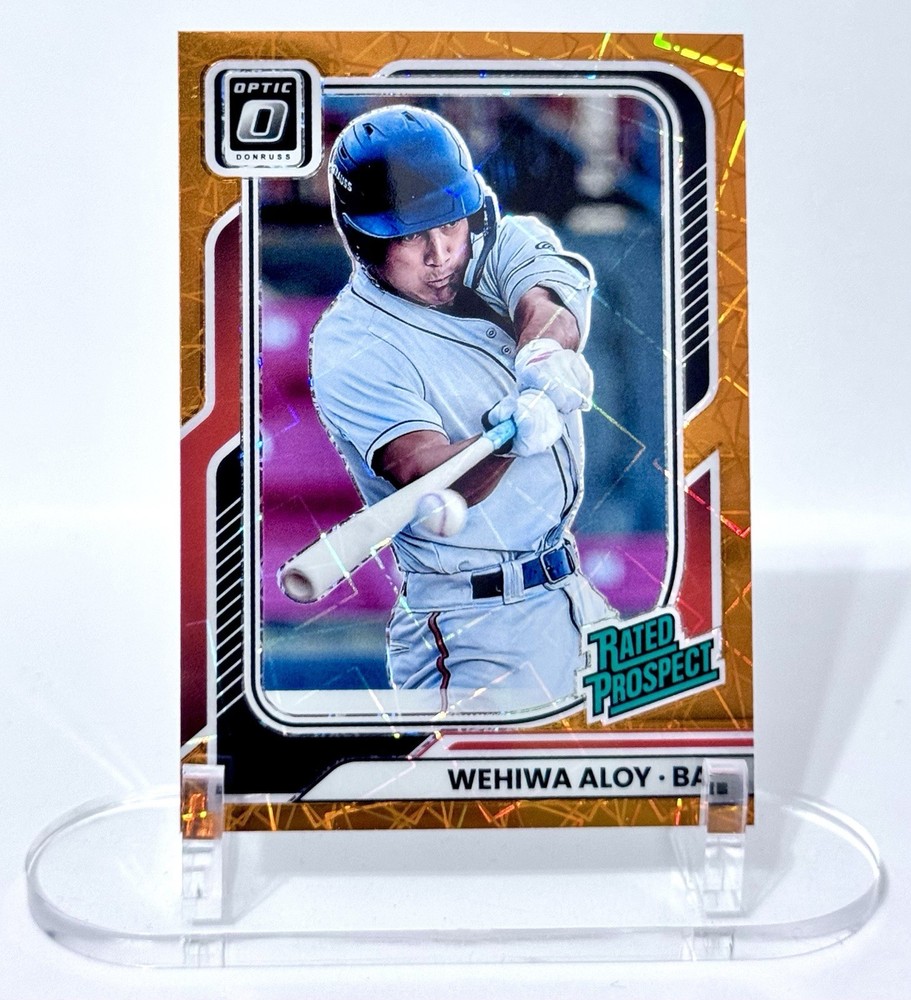 Wehiwa Aloy 2026 Donruss Optic Orange Velocity Rated Prospect #155 Orioles
