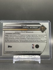 Jamal Murray 2025-26 Topps Bowman Chrome Mojo Refractor #BCV-101 Nuggets