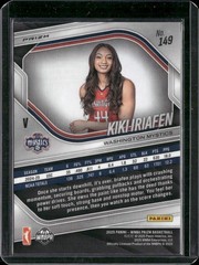 2025 Panini Prizm WNBA #149 Kiki Iriafen WNBA Logo Prizms