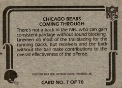 1980 Fleer Team Action #7 Coming Through