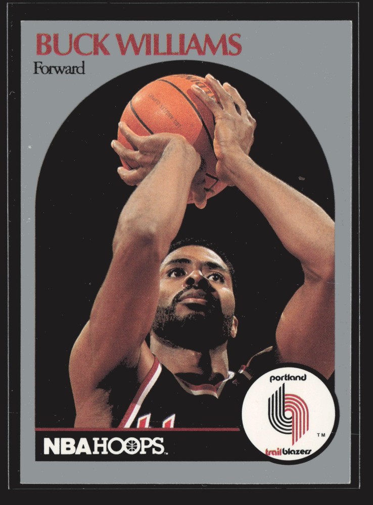 1990-91 Hoops #251 Buck Williams Portland Trail Blazers