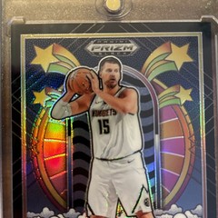 NIKOLA JOKIC 2024-25 Panini Prizm Black Groovy #7 SSP Case Hit- Nuggets