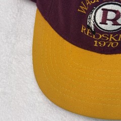 Vintage 80s 90s Washington Redskins Hat Roman NFL Throwbacks Snapback Cap 1970