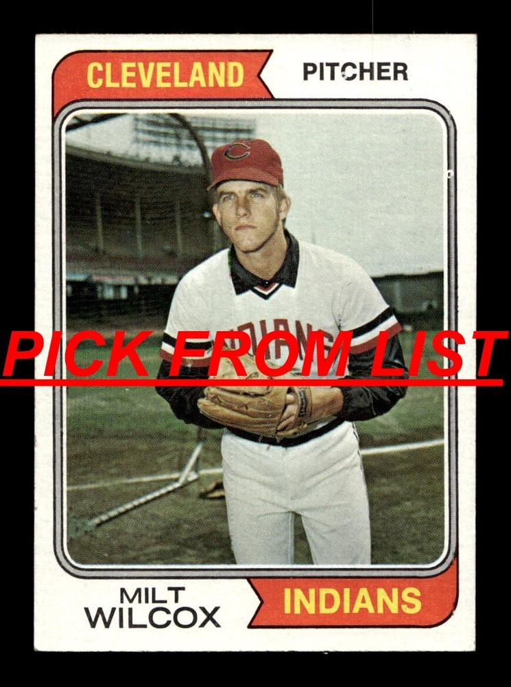 1974 Topps 346-660 EX/EX-MT Pick From List All PICTURED qq1