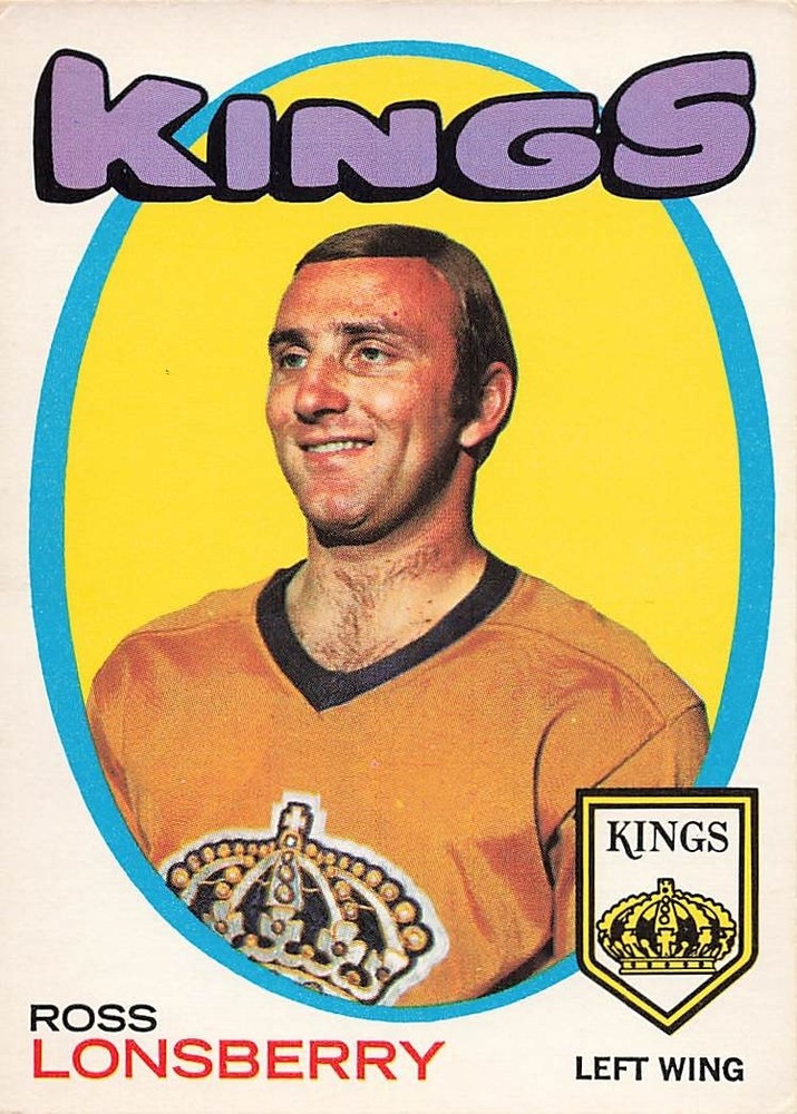 ROSS LONSBERRY 1971-72 O-PEE-CHEE #121