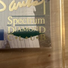 1993 Spectrum Diamond Club Promo Ernie Banks #4 Chicago Cubs Serial #/10000