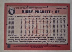 Kirby Puckett | 2026 Topps Series 1 – 1991 Topps Baseball #T91-94 Pink