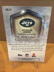 2025 Topps Chrome – Legends of the Gridiron Keyshawn Johnson #LOG-23 Yellow…