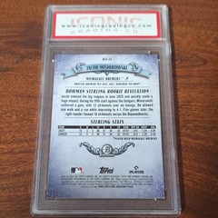Topps 2026 Bowman Chrome Jacob Misiorowski Bowman Sterling Rookie BST-13 10