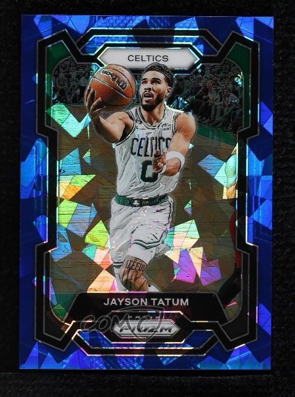 2023-24 Panini Prizm Blue Ice Prizm 85/125 Jayson Tatum #2 z6j