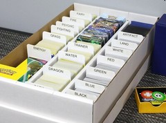BCW Tall Trading Card Dividers – 1 pack of 10 dividers – Fits Over Top Loaders