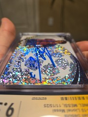 2023-24 Topps Chrome UCC UCL Starball Debuts Lionel Messi CGC 9.5 On Card AUTO