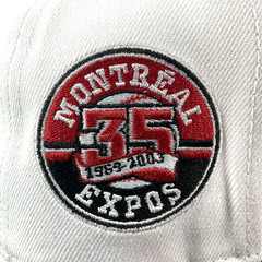 New Era Montreal Expos Exclusive White Black Red 9FIFTY Snapback Hat Cap