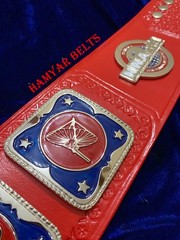 NWA Television heavyweight Championship Belt ,4mm Zinc,Nikal Plated,real Leather