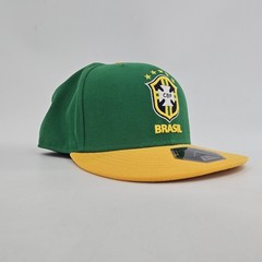Brasil CBF Soccer Nasional Team Fi Collection Mens Fitted 7 3/4 Cap Green NEW