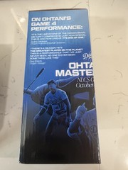 Shohei Ohtani Masterpiece 1 of 2 1/2 Bobble Head LA Dodgers NLCS Game 4