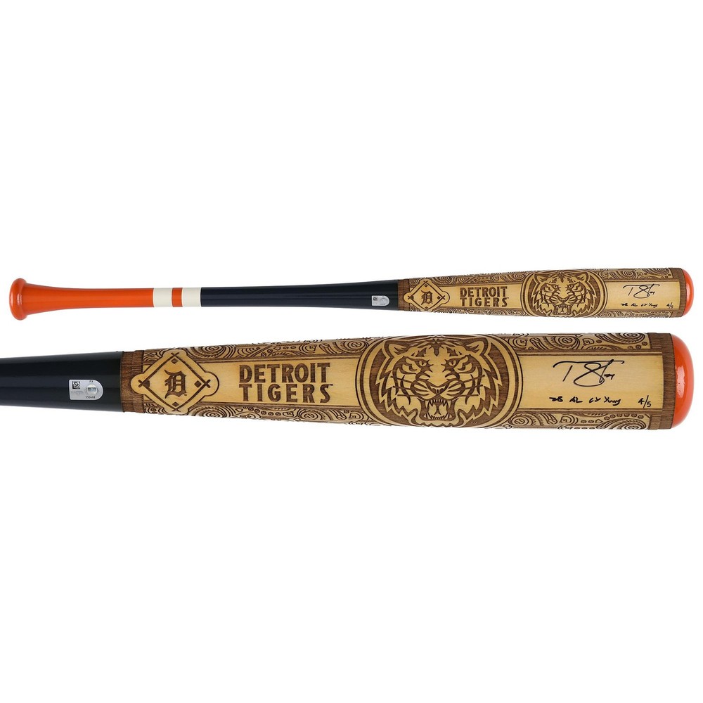 Tarik Skubal Tigers Signed Pillbox Bat Company Bat w/AL Cy Young Insc – LE of 5
