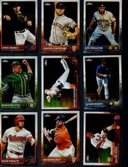 2015 TOPPS CHROME BASEBALL COMPLETE YOUR SET 1-200 BUY MORE, SAVE MORE