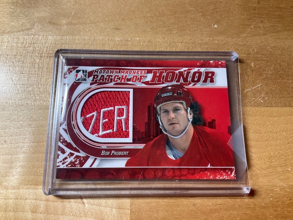 2012-13 ITG Motown Madness Patch of Honor Bob Probert #PH-45