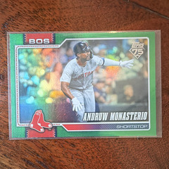Topps 2026 Series 2 Andruw Monasterio Boston Red Sox Parallel #653 /99