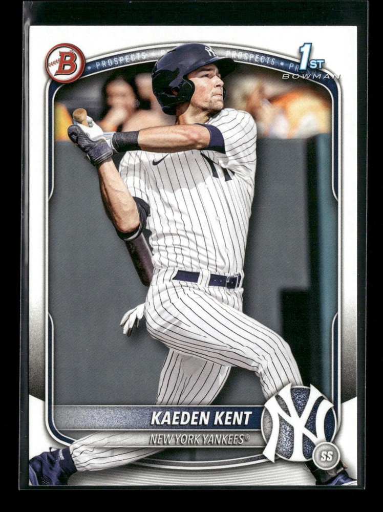 2025 Bowman Draft #BD-65 Kaeden Kent New York Yankees First 1st Bowman