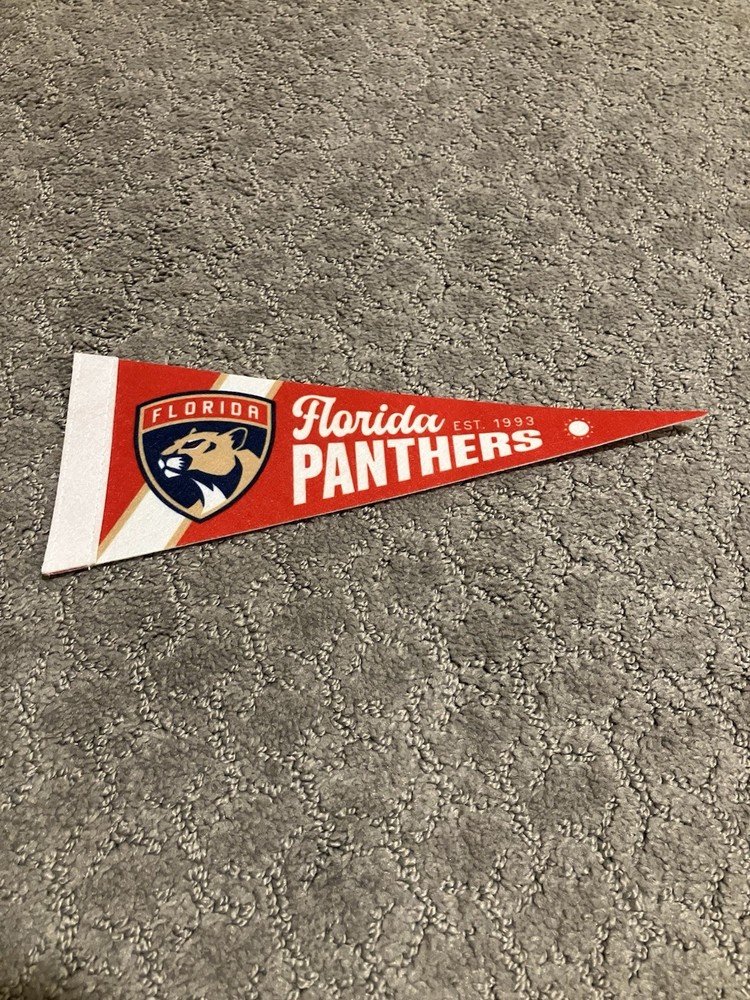 Florida Panthers Mini Pennant 4×10 Inches – 2026 Final Game Of Regular Season