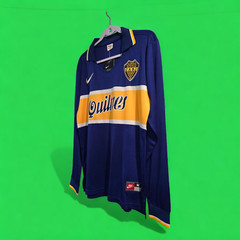 BOCA Jr. HOME 96/97 – Blue – MARADONA # 10 – LARGE (Run Small) – Jersey Retro