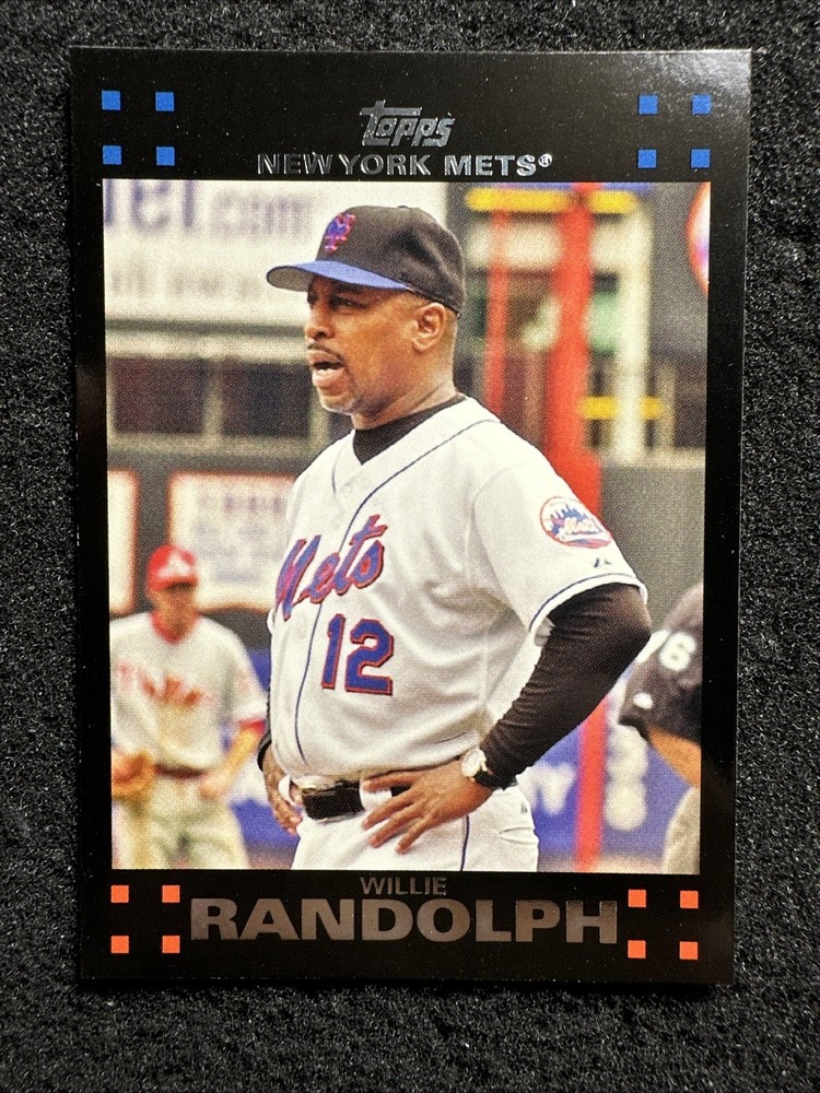 WILLIE RANDOLPH #618 2007 Topps Baseball QTY New York Mets