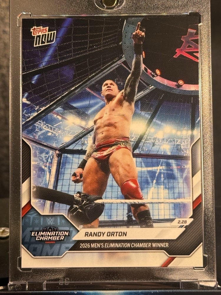 2026 WWE UNIVERSE #25 RANDY ORTON 2026 ELIMINATION CHAMBER WINNER