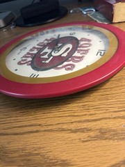 NFL San Francisco 49ers Football Battery Operated 11 1/4&Prime; Diameter Wall Clock