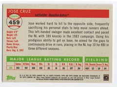 2025 Topps Chrome Platinum Anniversary Jose Cruz Purple Vibrations /250 #459