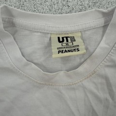 Uniqlo Vancouver Canucks Shirt Mens XL White NHL Hockey Snoopy Peanuts Graphic