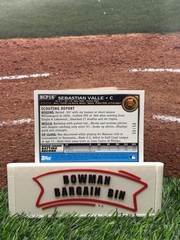 2010 Bowman Chrome Prospect Gold Refractor #BCP16 Sebastian Valle 1st Rookie /50
