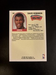 David Robinson 1989/90 Hoops #138 RC
