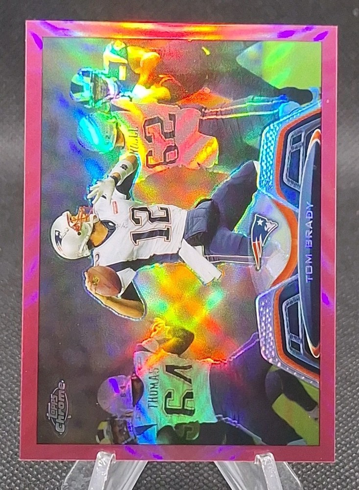 2013 Topps Chrome Tom Brady #50 BCA PINK REFRACTOR #/399 🔥🏈🔥🏈