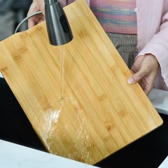 Cutting Board-Cutting Boards for 14.2&Prime;L x 0.8&Prime;W, Natural Bamboo