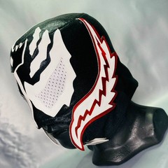 Mysterio Venom Wrestling Lucha Libre Costume Cosplay Mask Mascara Luchador Black