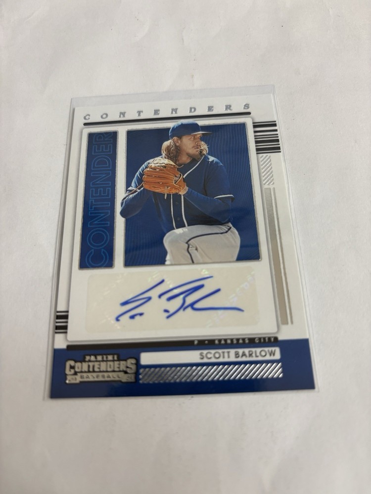 2021 Panini Contenders – Contenders Autographs Scott Barlow #CA-SB (AU)