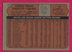 1972 Topps – #415 Cookie Rojas