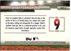 2024 Bowman #BTP-9 Wyatt Langford Bowman Scouts&rsquo; Top 100