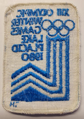Olympic Winter Games Lake Placid 1980 Olympics Team USA Embroidered Patch PB156